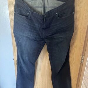 Calvin Klein Slim Straight Jeans Mens size 38x32 Dark Wash